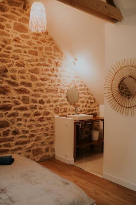 Gite Naturia - Chaumiere De Berringue Plouhinec  Ngoại thất bức ảnh